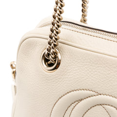 Leather Soho Chain Zip Shoulder Bag