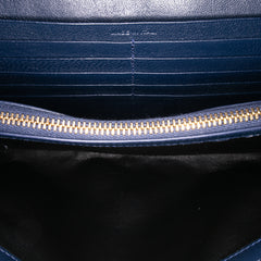 Quilted Diamond Lambskin Becky Wallet on Chain