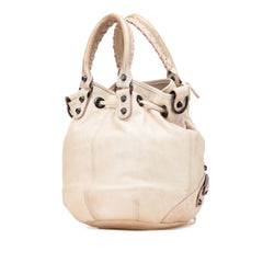 Mini Lambskin Motocross Pompon Bag