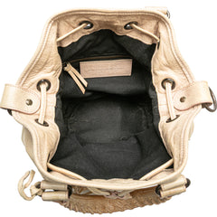 Mini Lambskin Motocross Pompon Bag