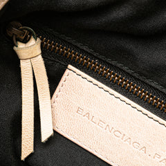 Mini Lambskin Motocross Pompon Bag