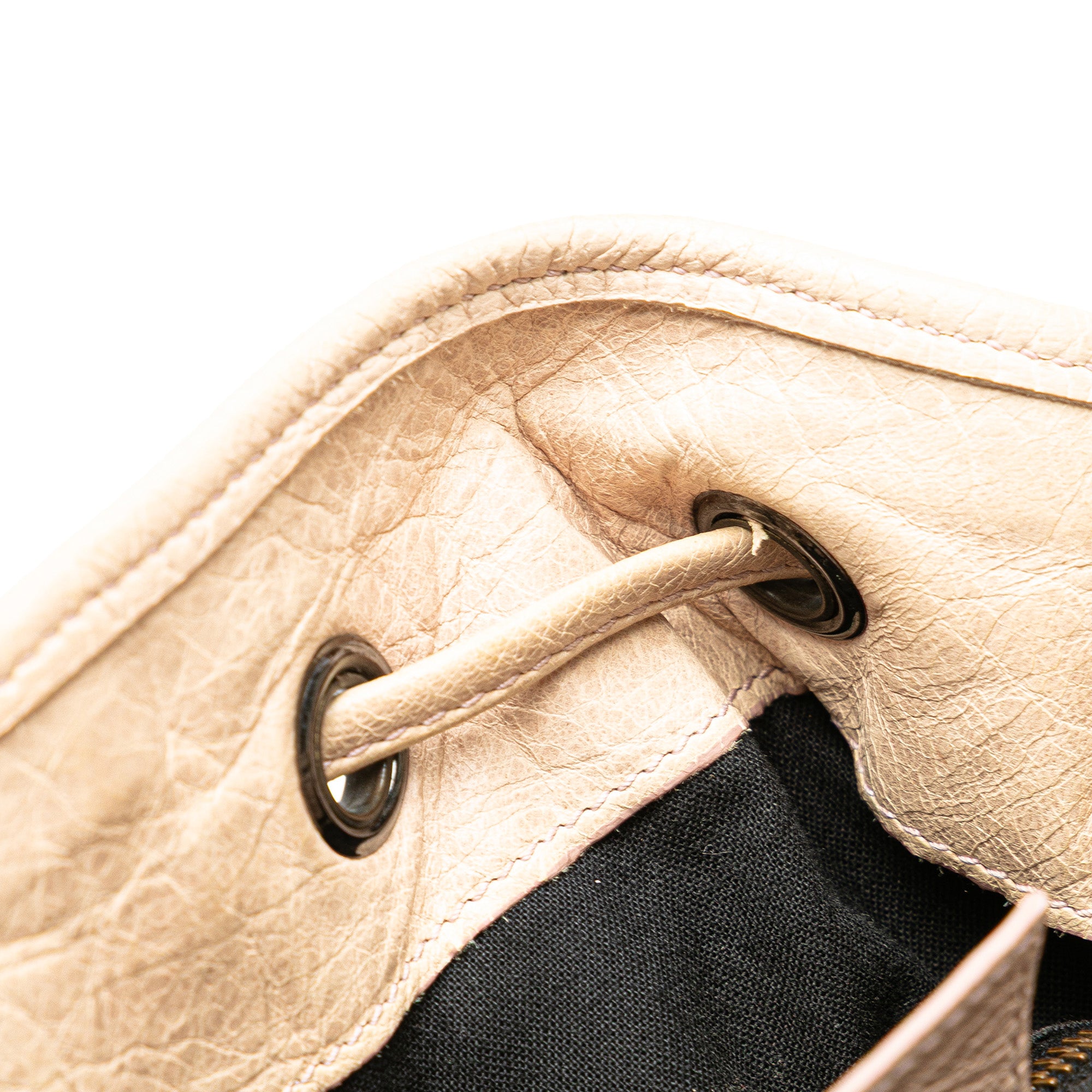 Mini Lambskin Motocross Pompon Bag