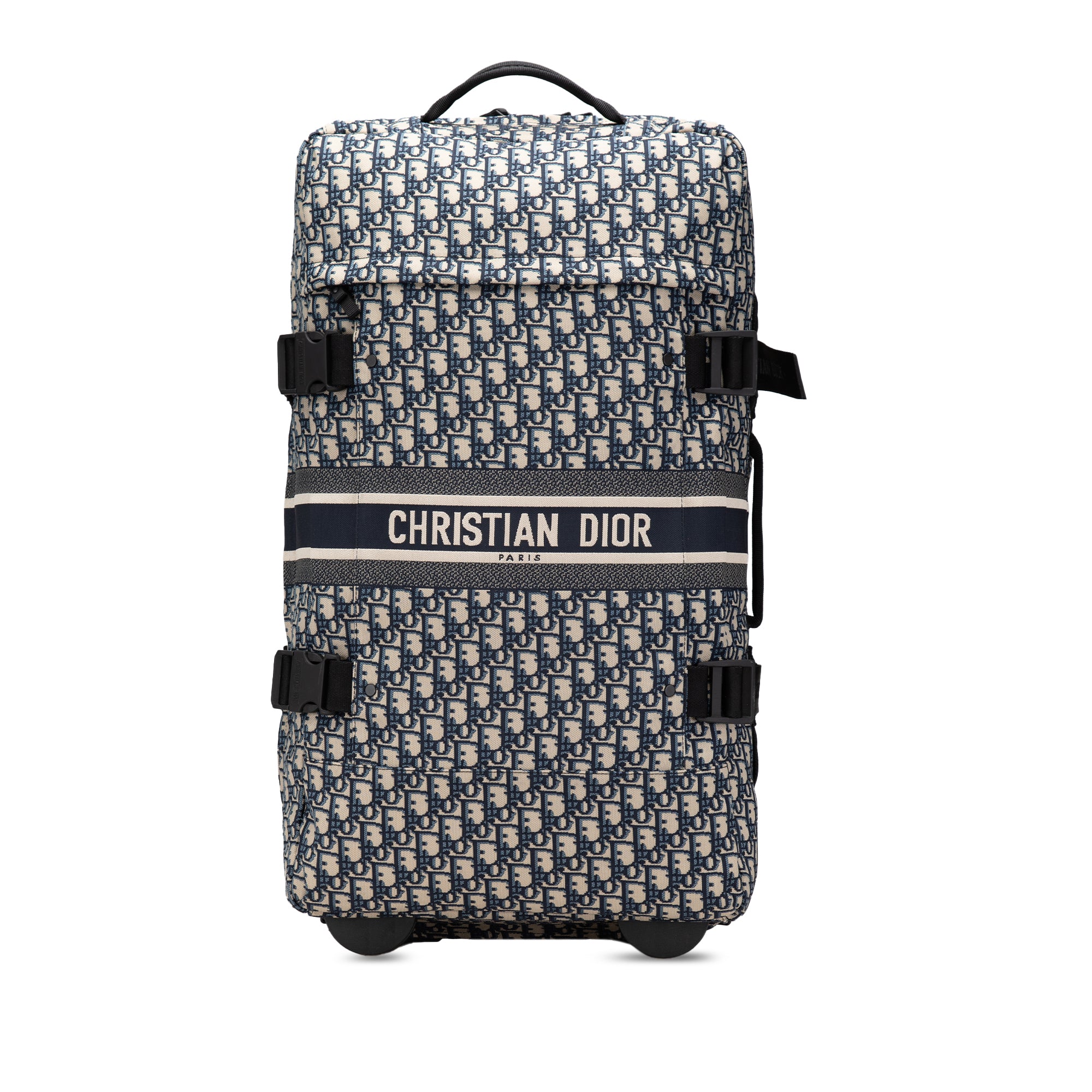 Small Oblique Canvas Diortravel Suitcase