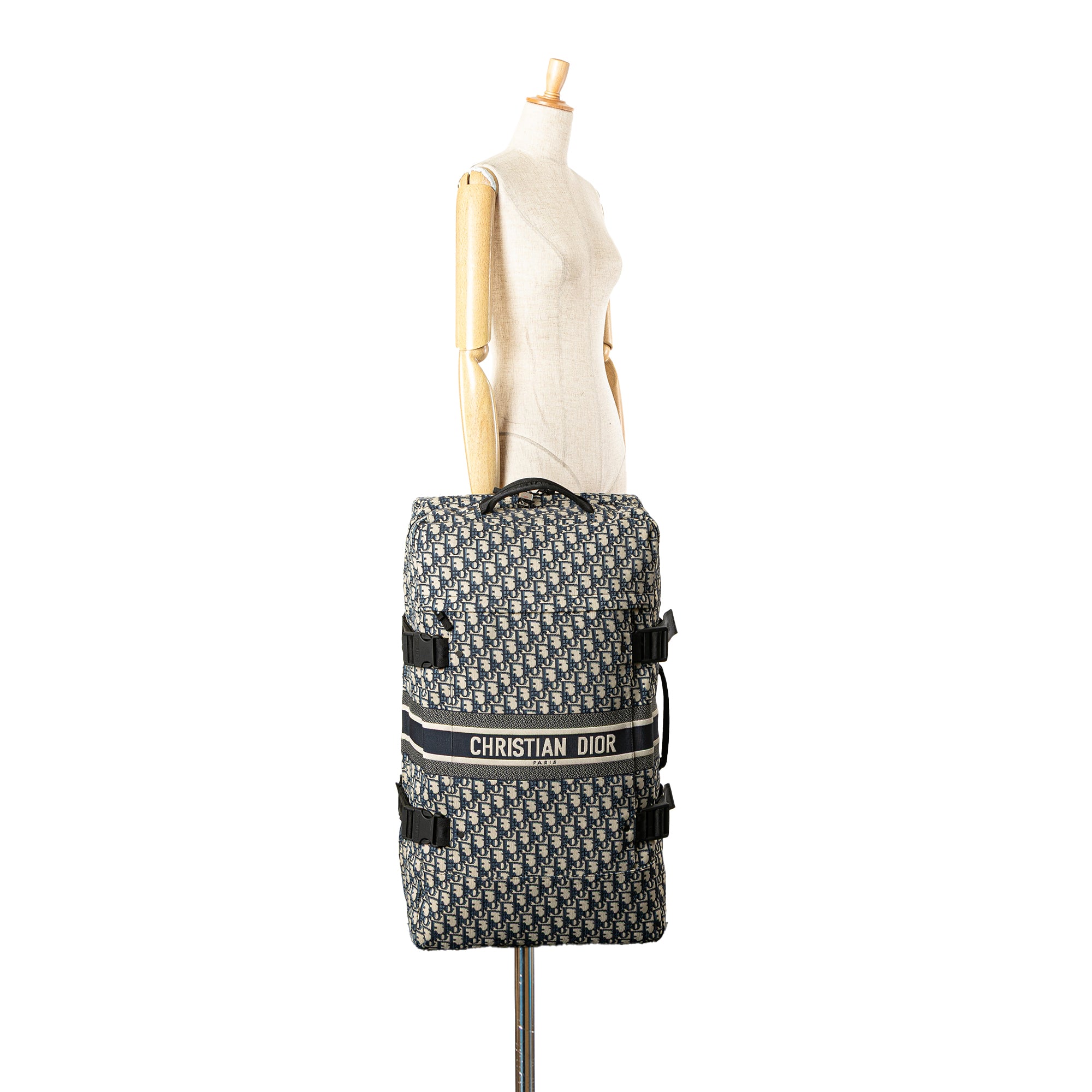Small Oblique Canvas Diortravel Suitcase