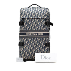 Small Oblique Canvas Diortravel Suitcase