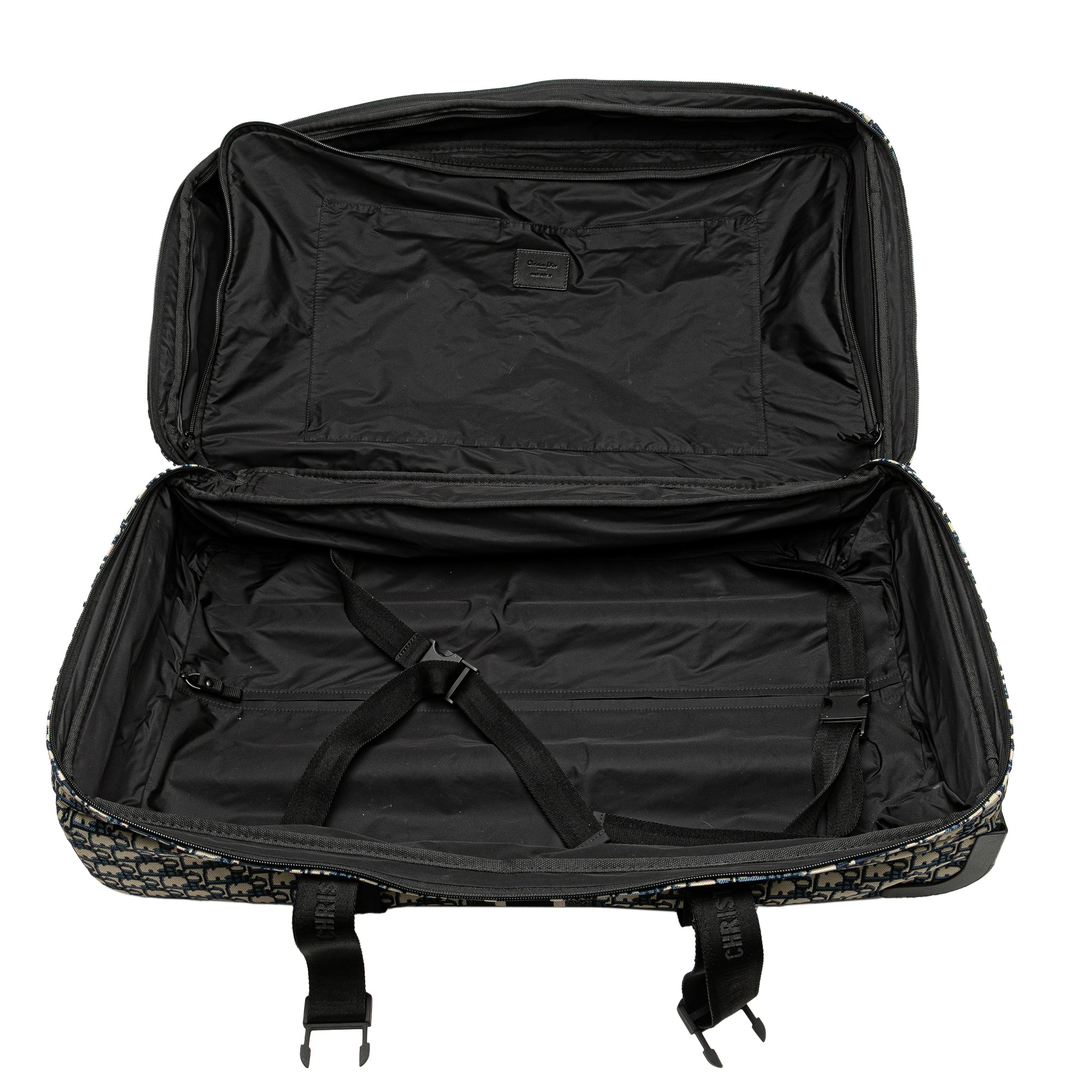 Small Oblique Canvas Diortravel Suitcase