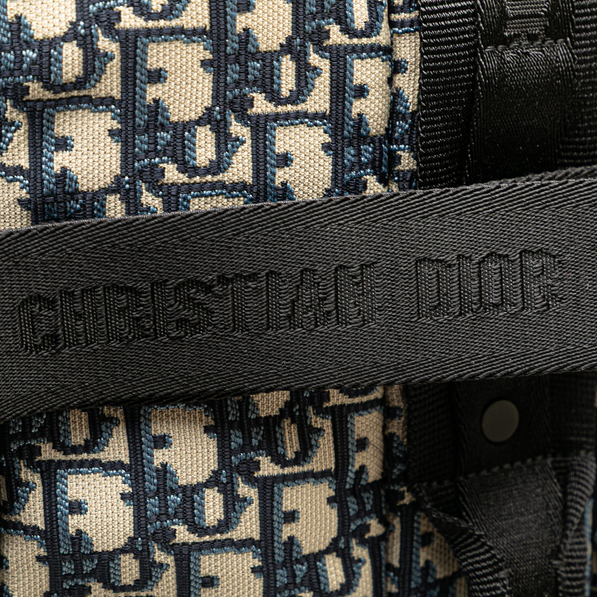 Small Oblique Canvas Diortravel Suitcase