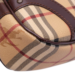 Haymarket Check Coated Canvas Shoulder Bag