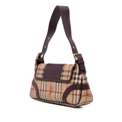 Haymarket Check Coated Canvas Shoulder Bag