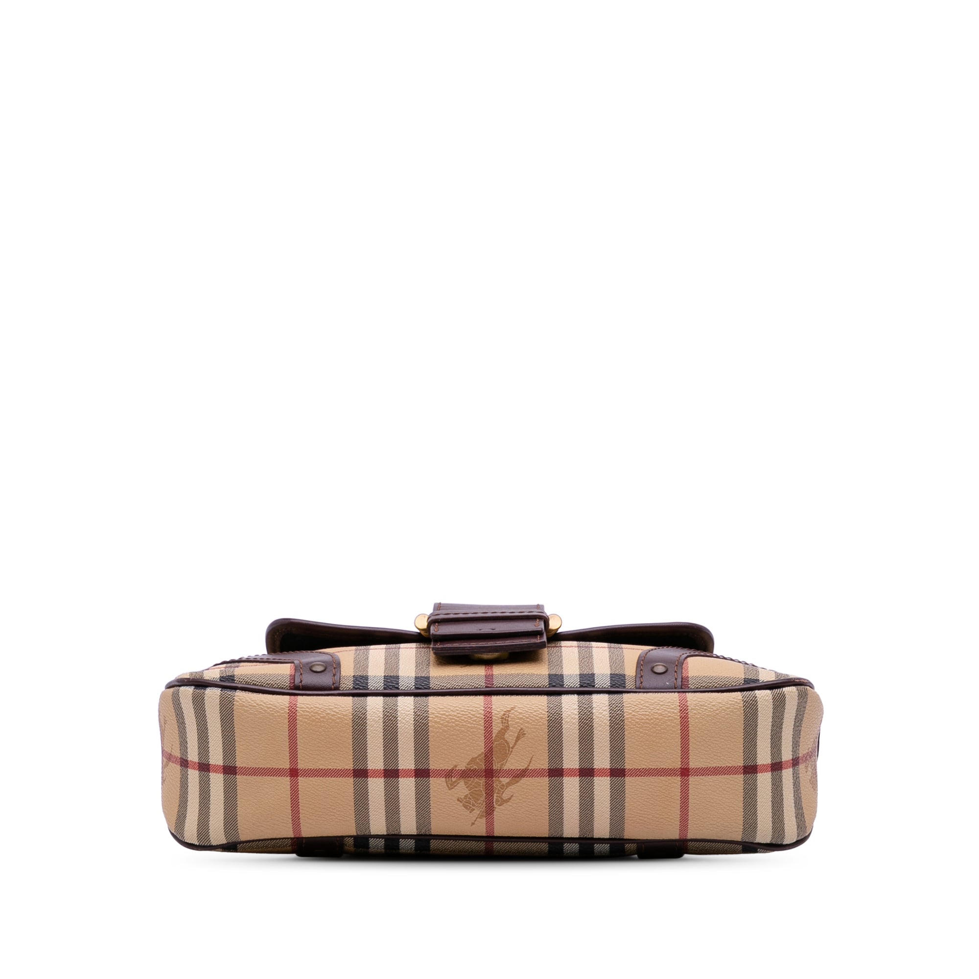 Haymarket Check Coated Canvas Shoulder Bag