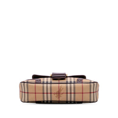 Haymarket Check Coated Canvas Shoulder Bag
