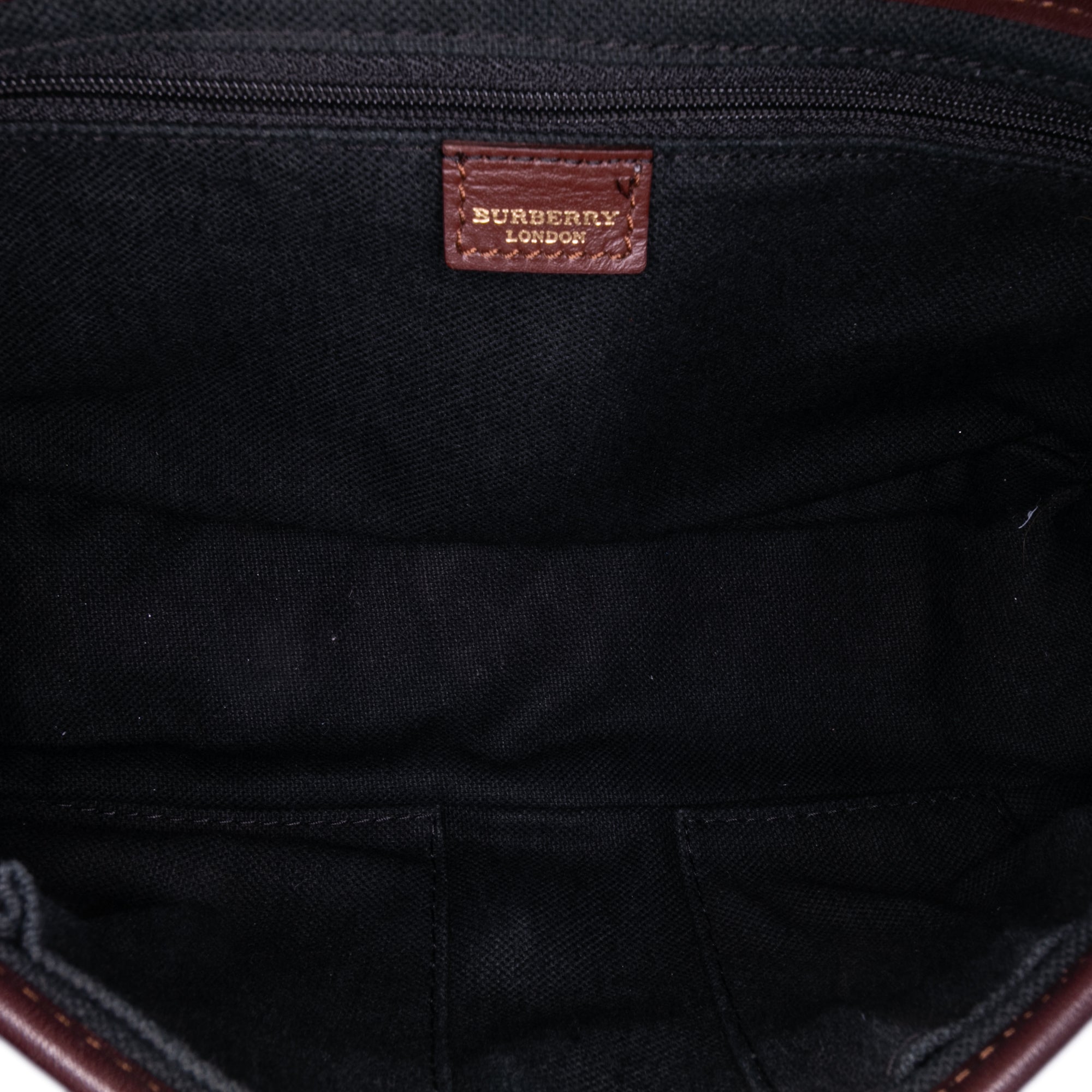 Haymarket Check Coated Canvas Shoulder Bag