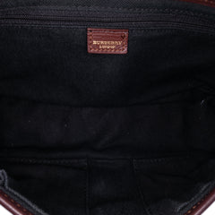 Haymarket Check Coated Canvas Shoulder Bag