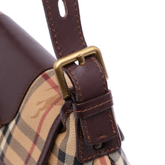 Haymarket Check Coated Canvas Shoulder Bag