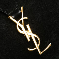 Suede Monogram Cassandre Shopper Tote