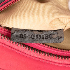 Medium Leather Rockstud Double Handle Tote