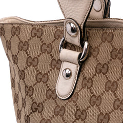 Medium GG Canvas Icon Bit Tote