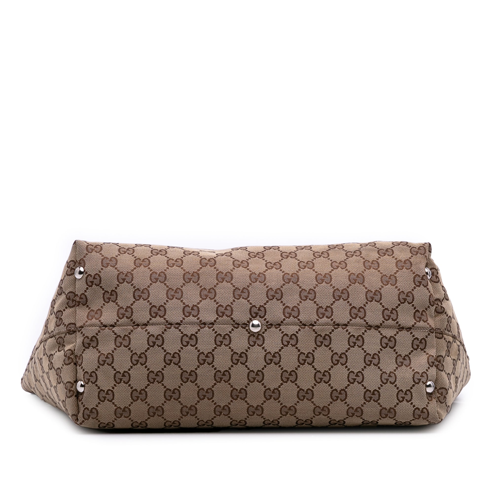 Medium GG Canvas Icon Bit Tote
