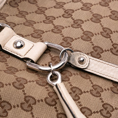 Medium GG Canvas Icon Bit Tote