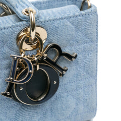 Medium Denim Cannage Lady D Joy