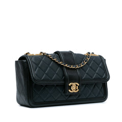 Large Quilted Lambskin Elegant CC Flap_1