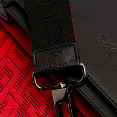 Leather Wallstrap Monogram Messenger Bag