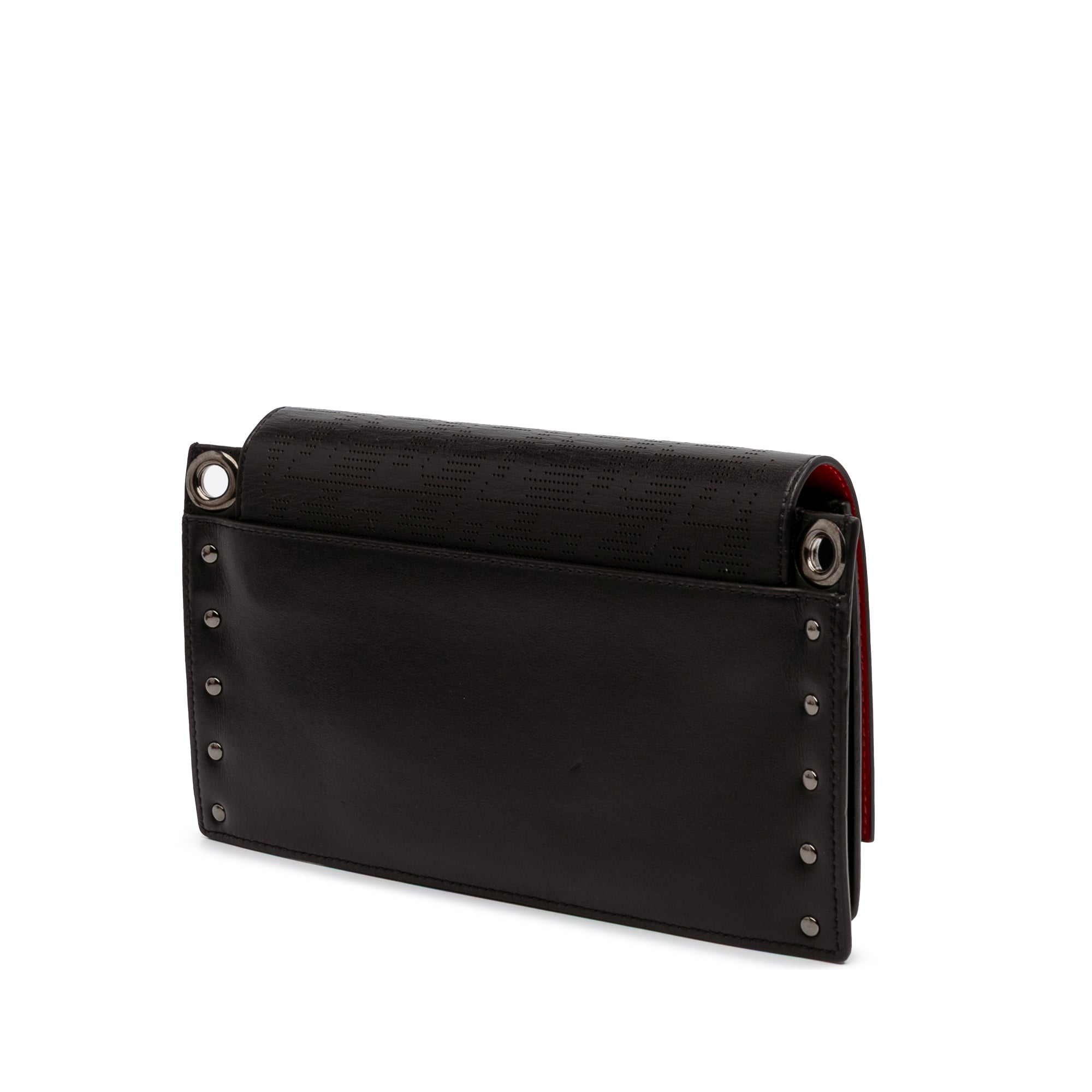 Leather Wallstrap Monogram Messenger Bag