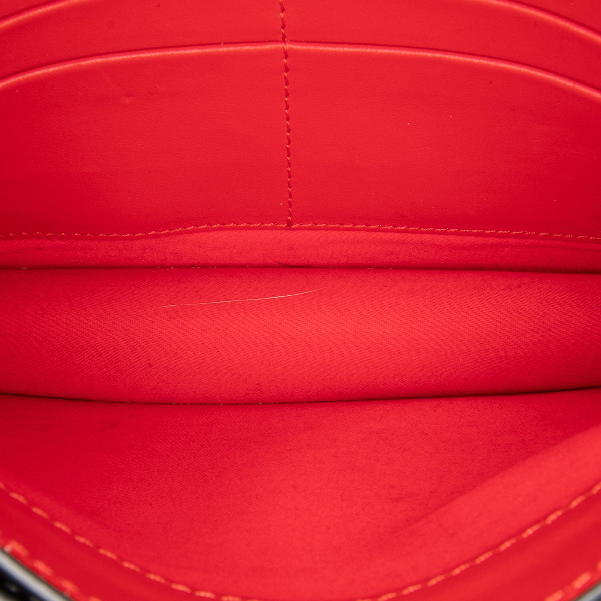 Leather Wallstrap Monogram Messenger Bag