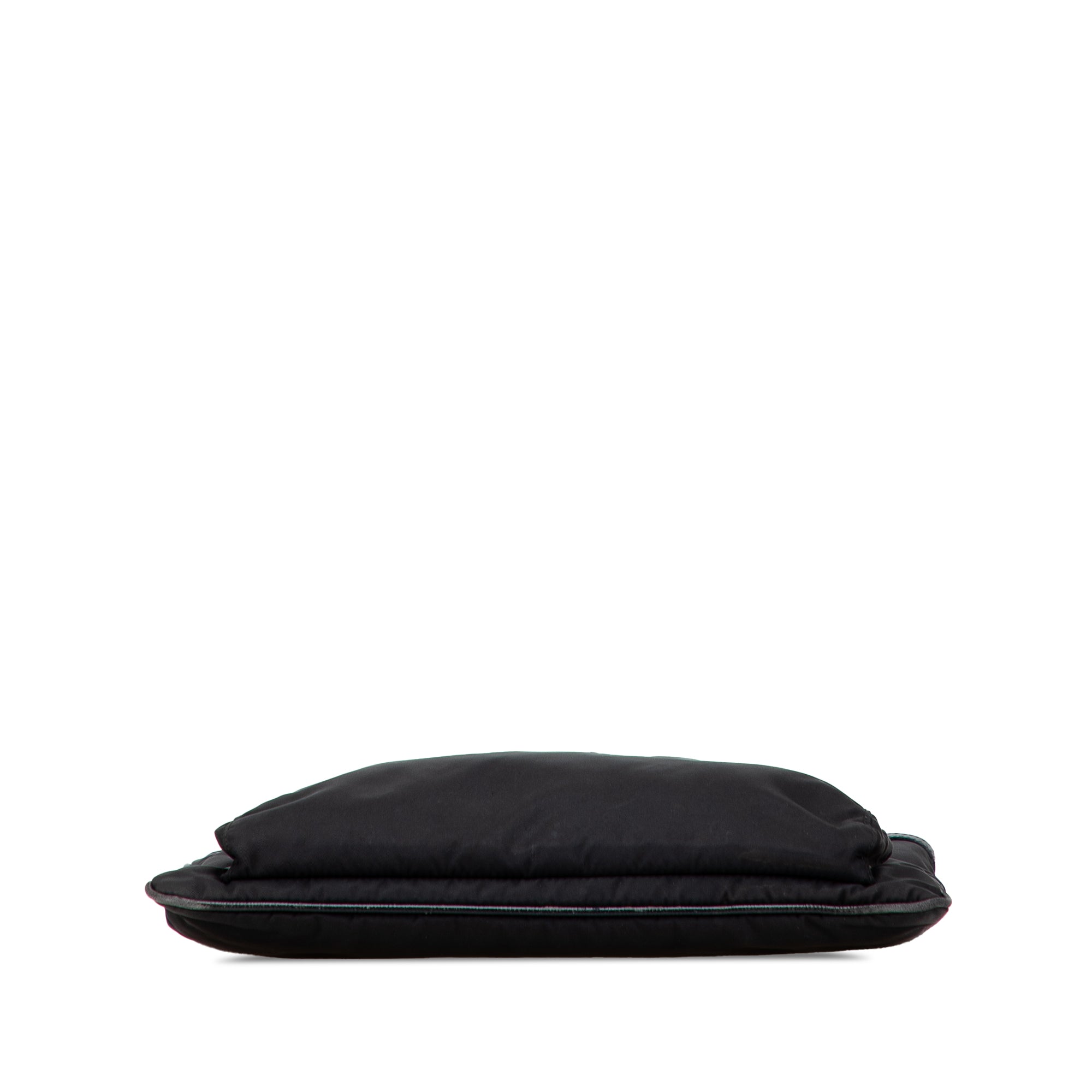 Saffiano Trimmed Tessuto Snap Crossbody