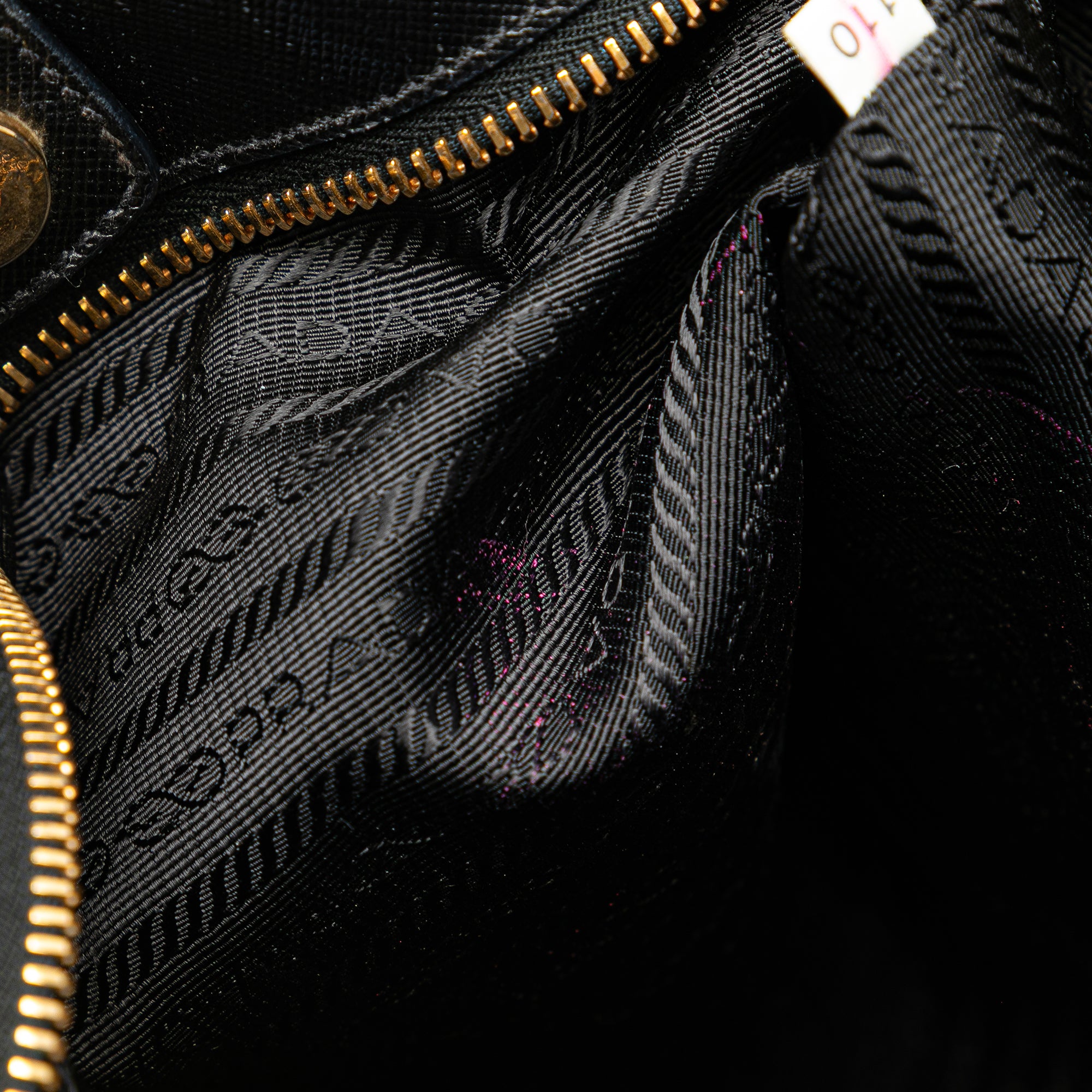 Saffiano Trimmed Tessuto Snap Crossbody