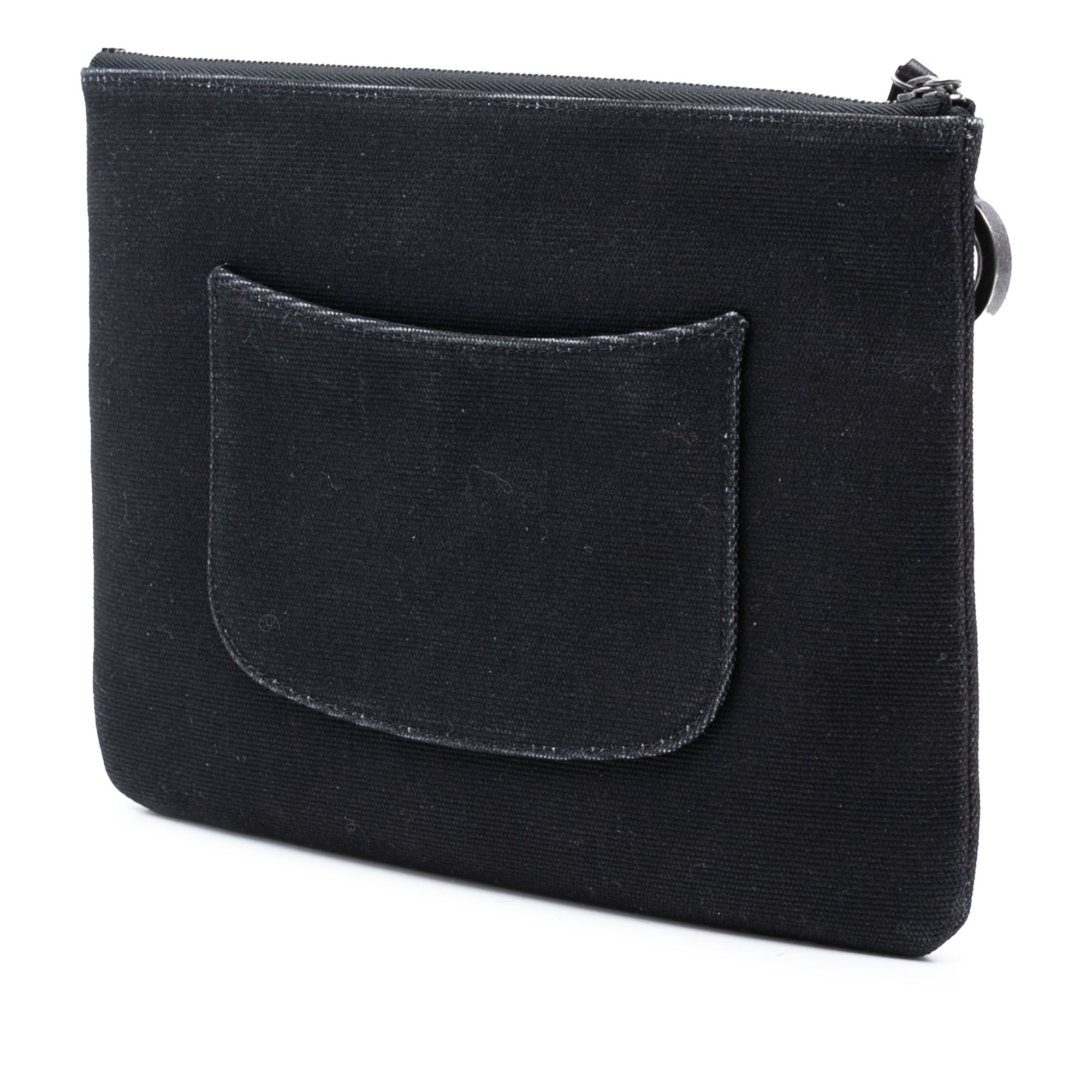 Medium Canvas La Pausa Zip O Case Clutch
