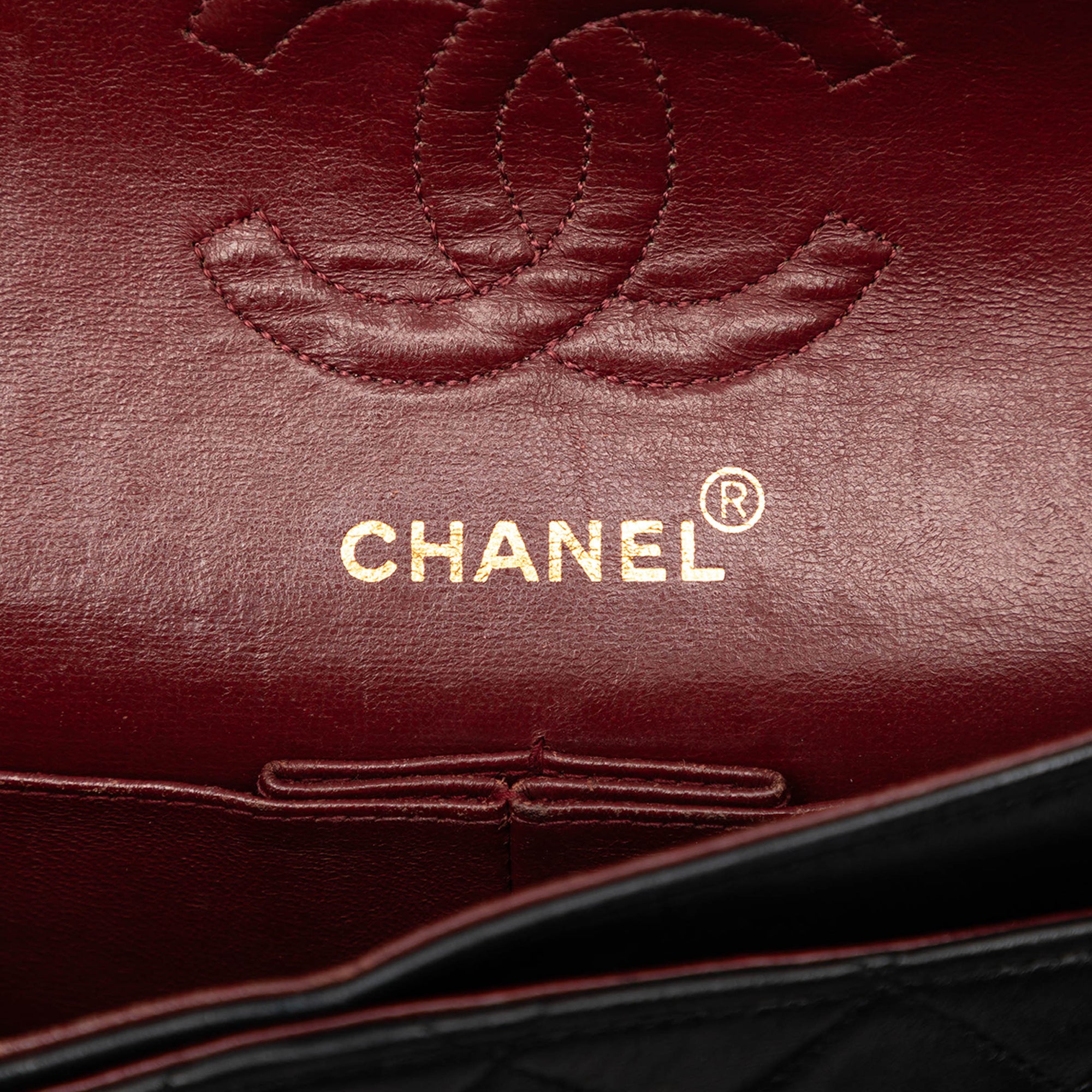 Small Classic Lambskin Double Flap