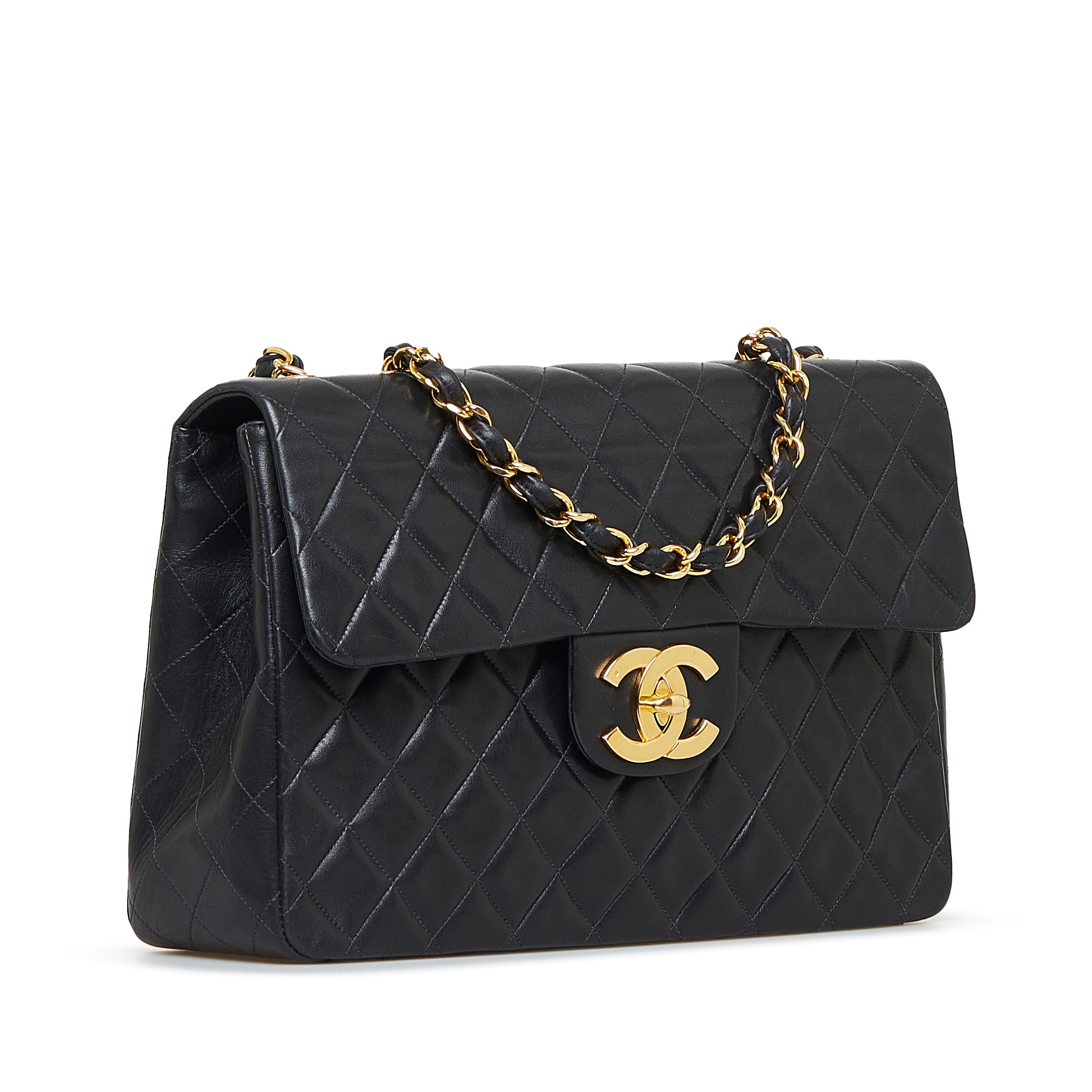 Maxi XL Classic Lambskin Single Flap