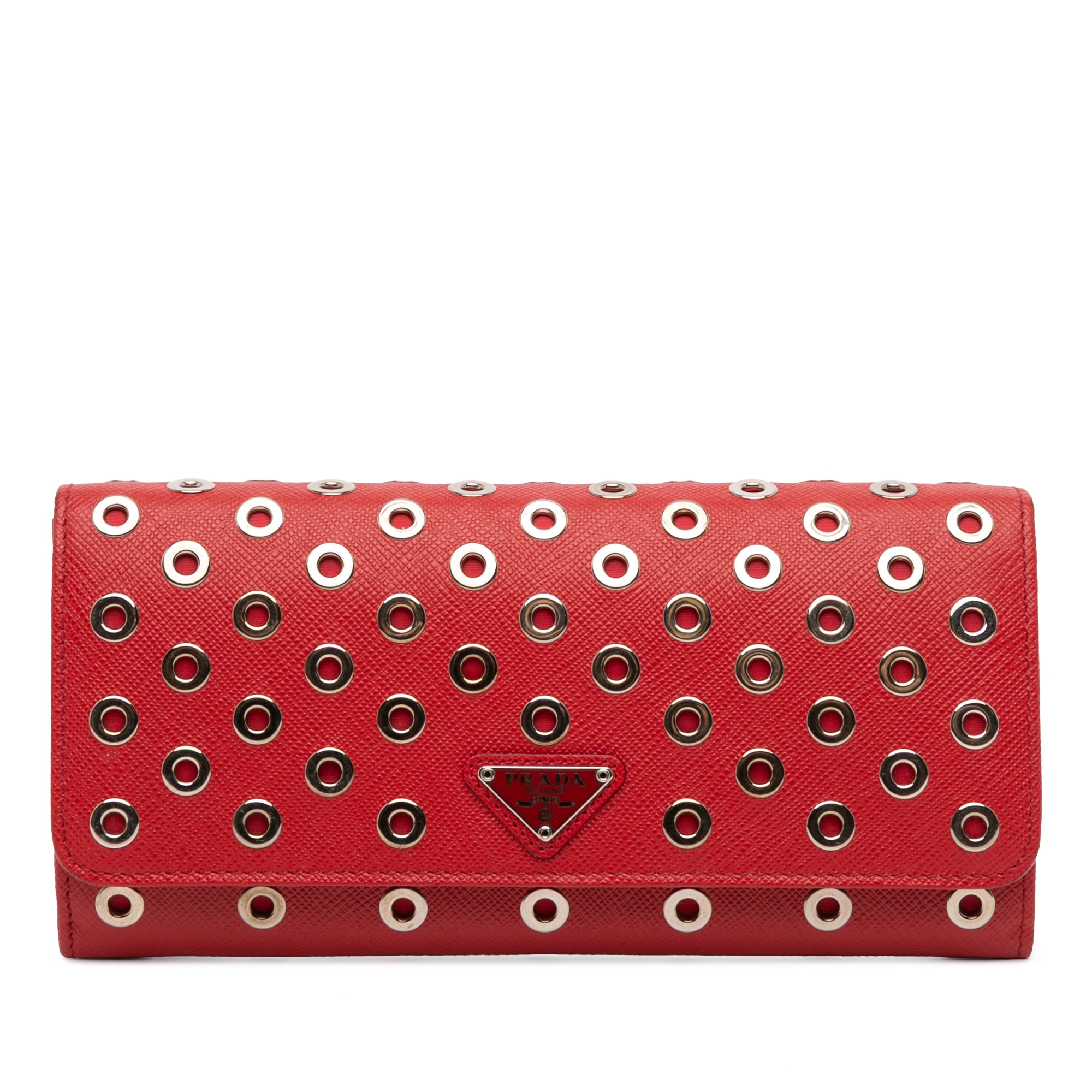 Saffiano Grommet Wallet