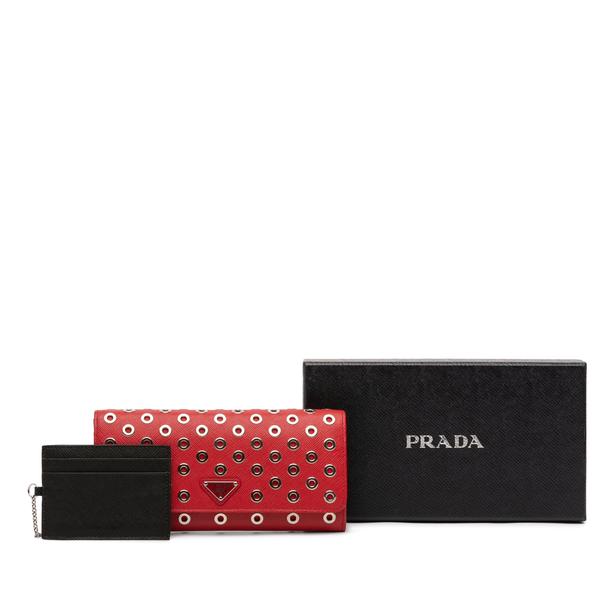 Saffiano Grommet Wallet