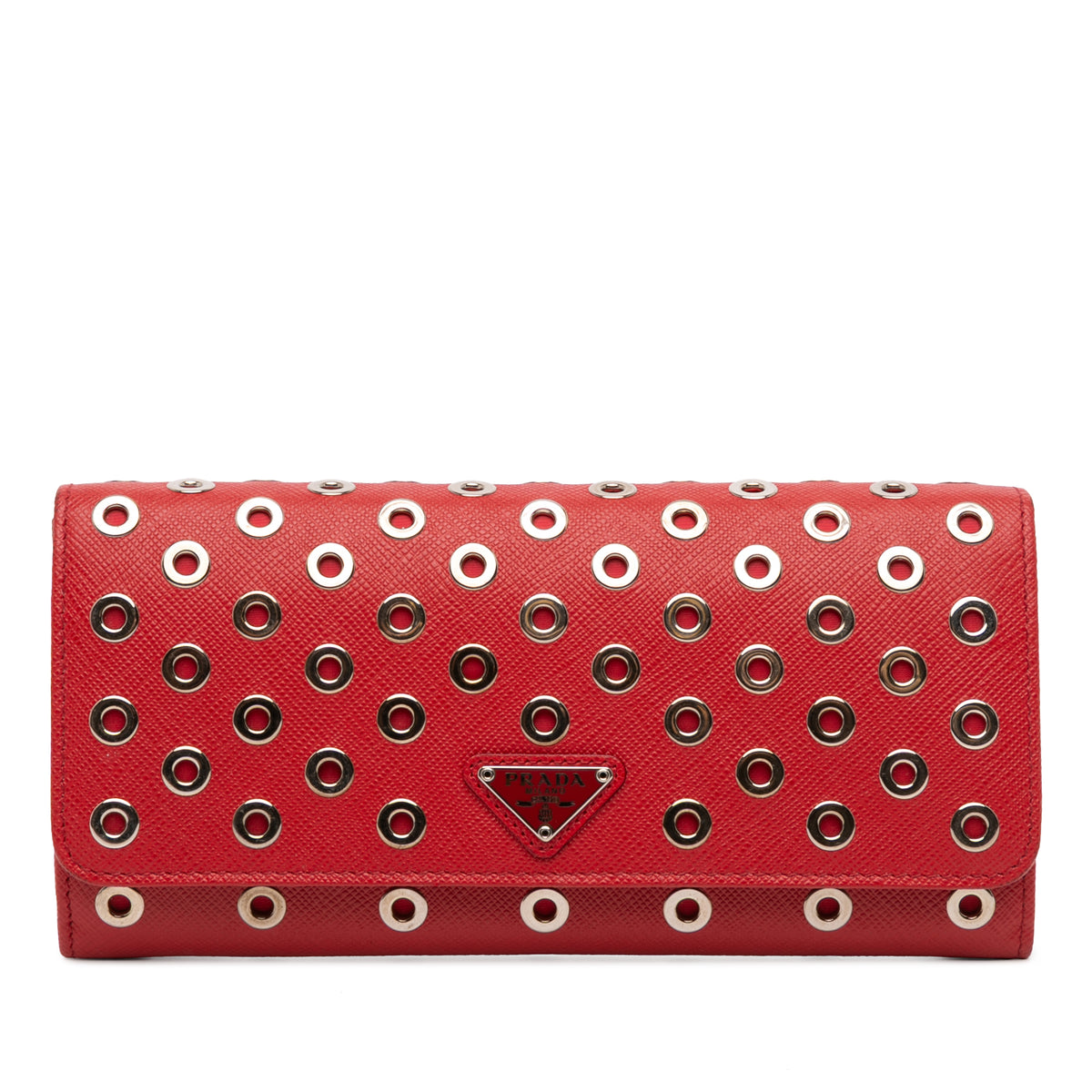 Saffiano Grommet Wallet