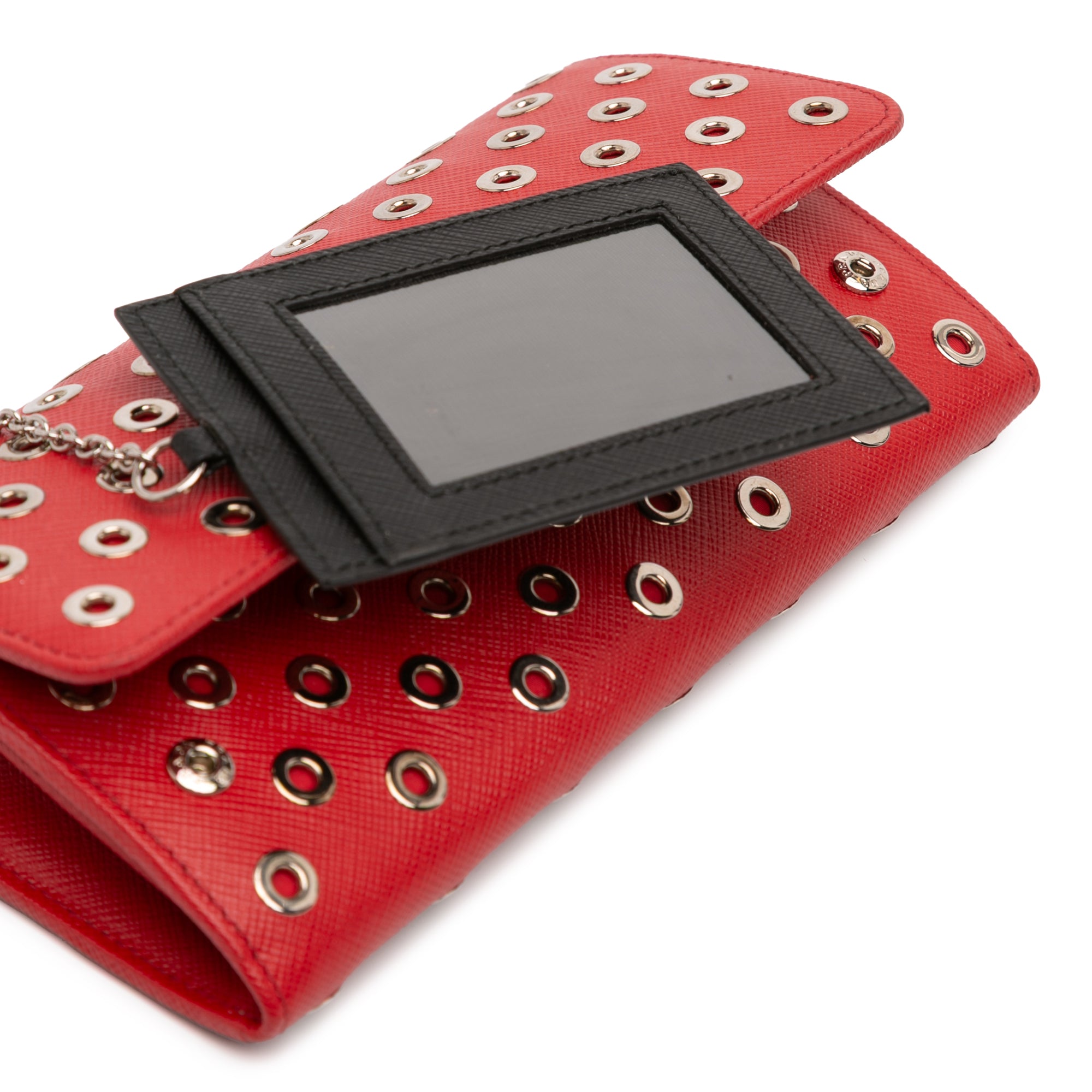 Saffiano Grommet Wallet