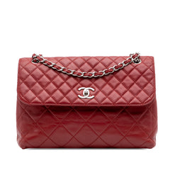 CC Quilted Calfskin In The Business Flap