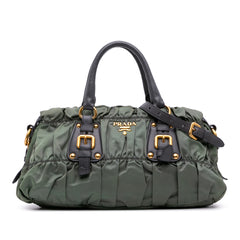 Tessuto Gaufre Satchel