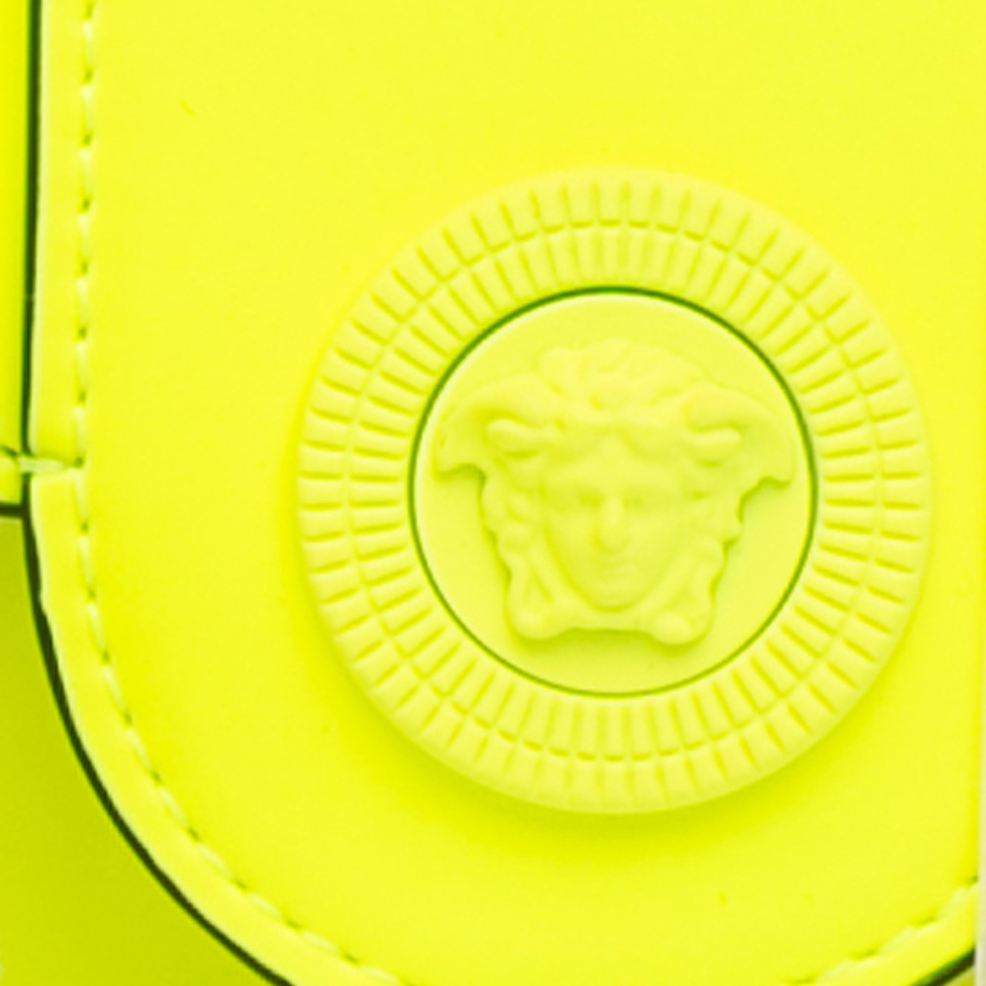 Leather La Medusa Crossbody