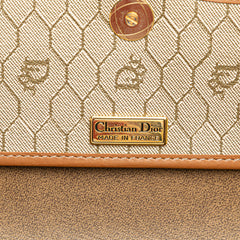 Honeycomb Coated Canvas Crossbody
