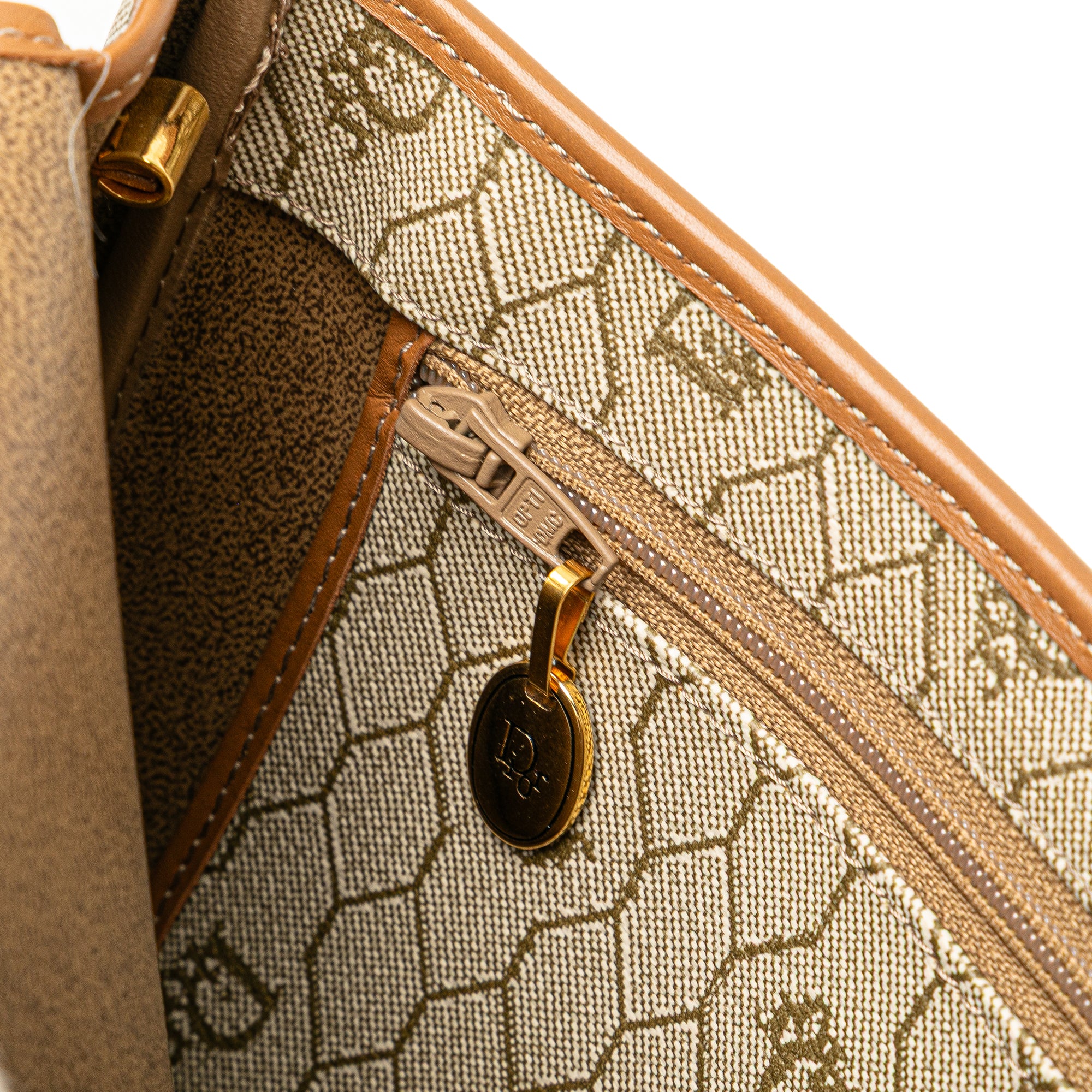 Honeycomb Coated Canvas Crossbody
