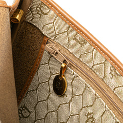 Honeycomb Coated Canvas Crossbody