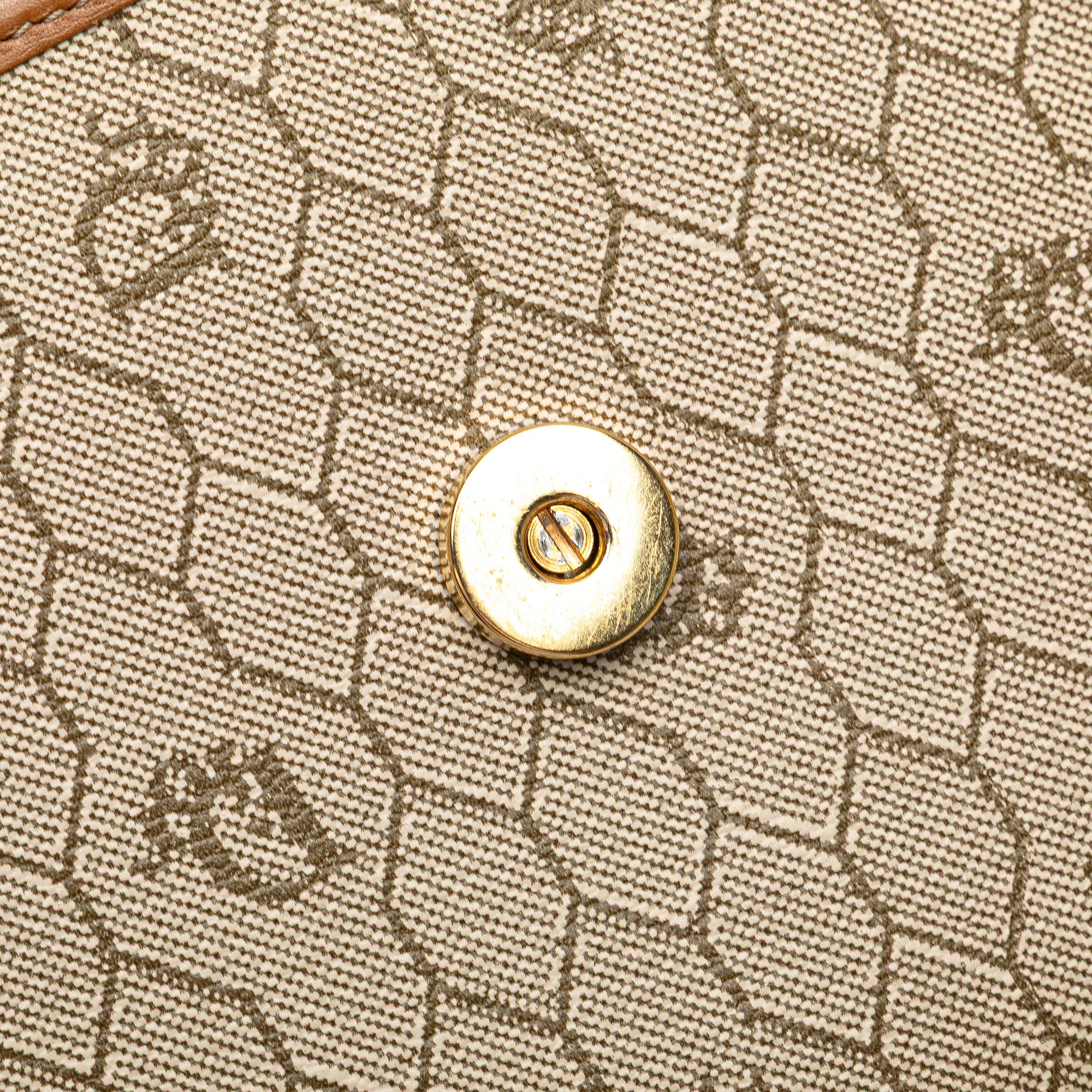 Honeycomb Coated Canvas Crossbody