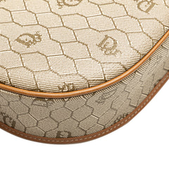Honeycomb Coated Canvas Crossbody