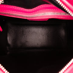 Medium Tricolor Lambskin Cannage Lady Dior