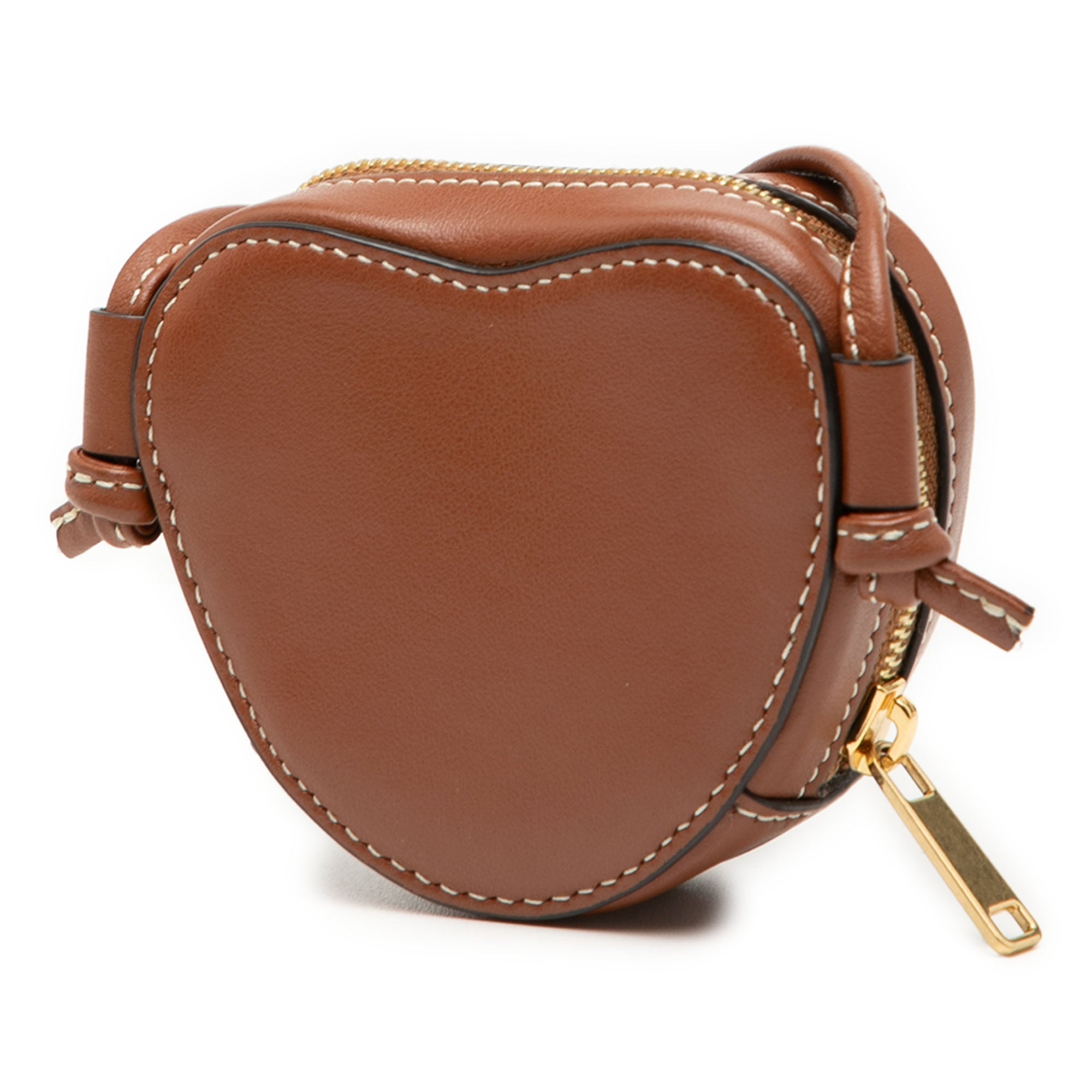 Micro Leather Heart Crossbody