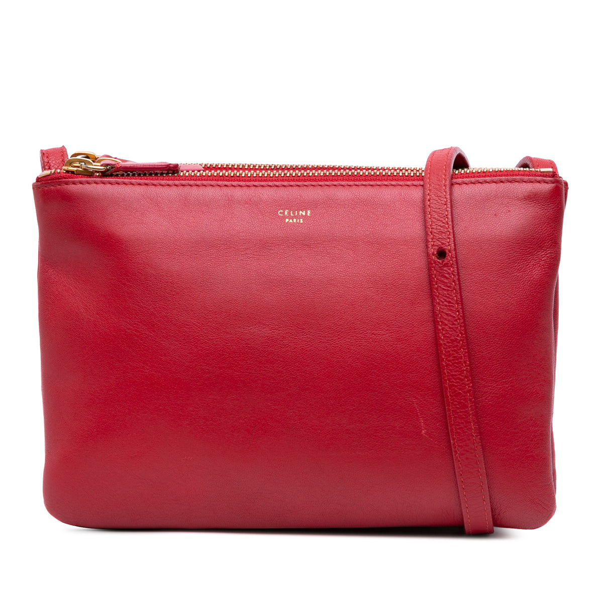 Small Lambskin Trio Crossbody