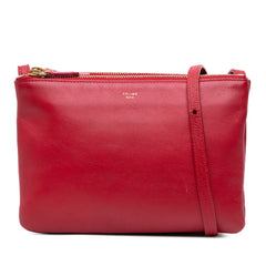 Small Lambskin Trio Crossbody