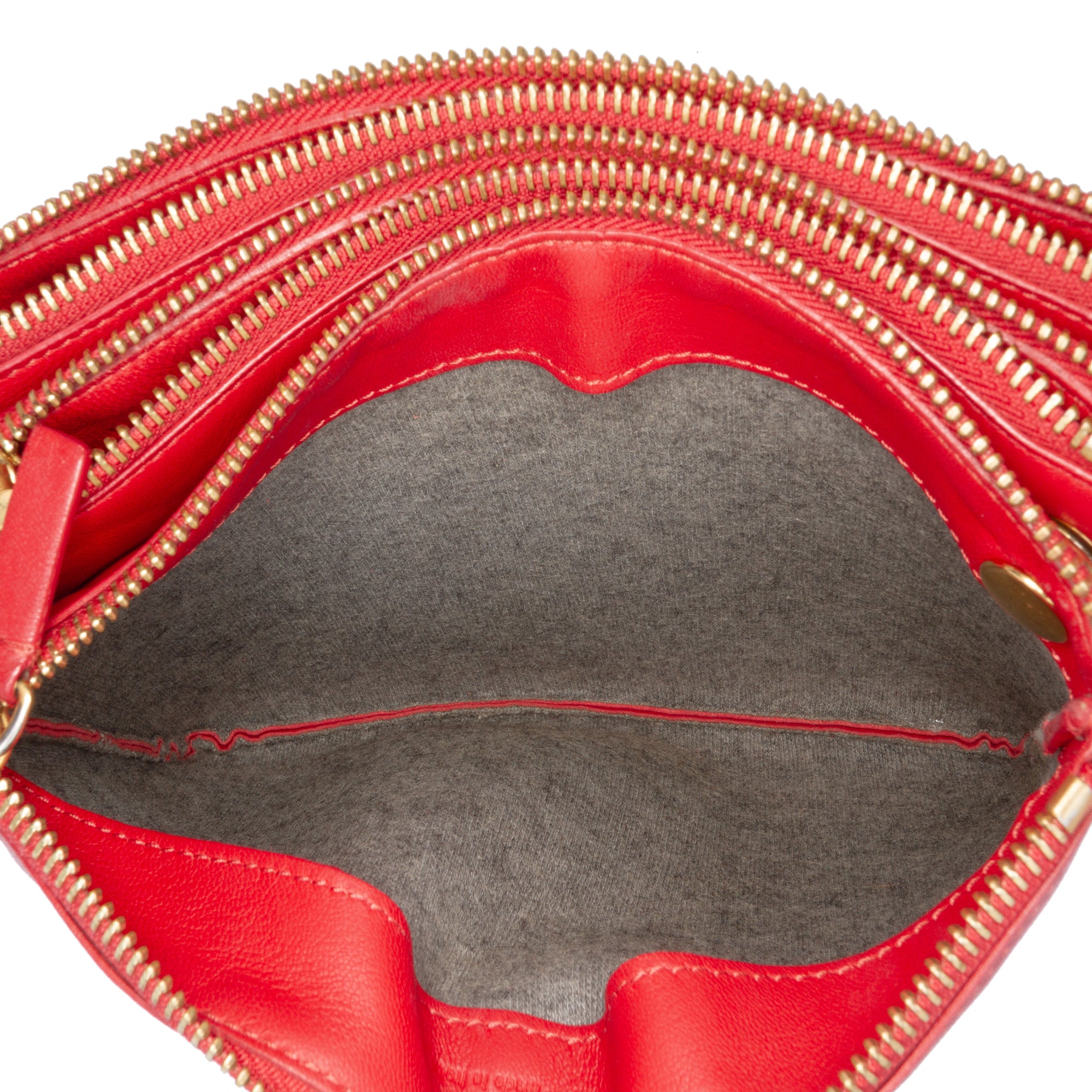 Small Lambskin Trio Crossbody